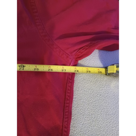 VTG Madison Trader Washed Cotton Mens XL Long Sleeve Button Down Shirt Heavy - Picture 7 of 11